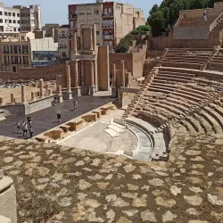 Roman Walls and City Gate - Cartagena