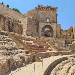 Roman Walls and City Gate - Cartagena