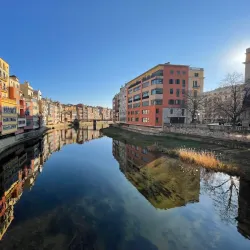 Riu Onyar and Colorful Houses - Girona