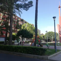 People enjoying the surroundings of Mislata