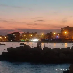 View of the cityscape in Santa Pola