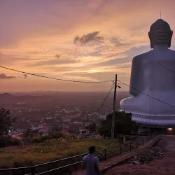 Buddha Statue on Ethagala - Kurunegala