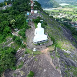Buddha Statue on Ethagala - Kurunegala