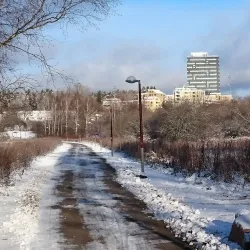 Beautiful landscape of Kista