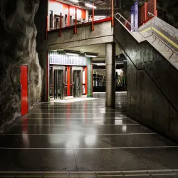 Västra Skogen Metro Station - Kista
