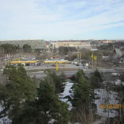 Västra Skogen Metro Station - Kista