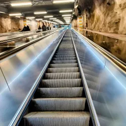 Västra Skogen Metro Station - Kista