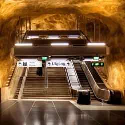Västra Skogen Metro Station - Kista