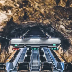 Västra Skogen Metro Station - Kista