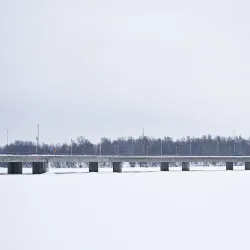 Ume River (Umeälven) - Lycksele
