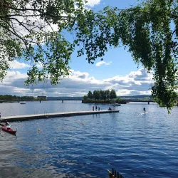 Badhusparken (Bathhouse Park) - Ostersund (Östersund)