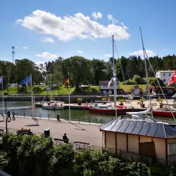 Trollhättan Locks (Trollhätte Kanal) - Trollhattan