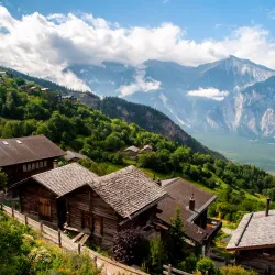 Rhone Valley Views - Albinen