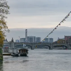 Rhine River Promenade - Basel