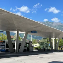 Liechtenstein Border Crossing - Buchs