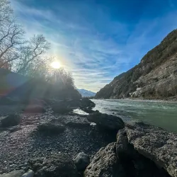 Rhine River Promenade - Buchs