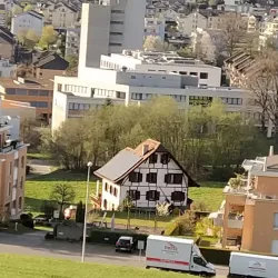 View of the cityscape in Ebikon