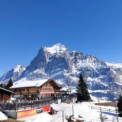 First Cliff Walk by Tissot - Grindelwald