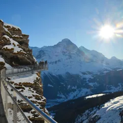 First Cliff Walk by Tissot - Grindelwald