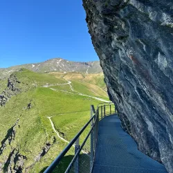 First Cliff Walk by Tissot - Grindelwald