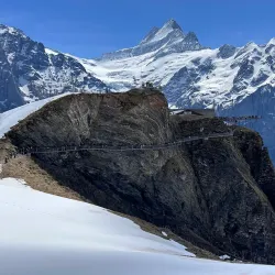 First Cliff Walk by Tissot - Grindelwald