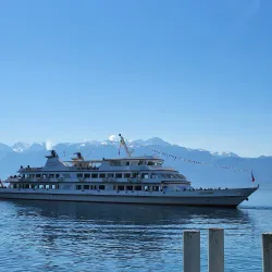 Ouchy Promenade and Lake Geneva - Lausanne