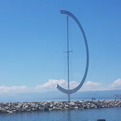 Ouchy Promenade and Lake Geneva - Lausanne