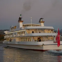 Ouchy Promenade and Lake Geneva - Lausanne