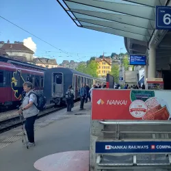 Swiss Chocolate Train - Montreux