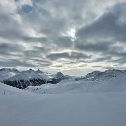 Corviglia Ski Resort - St. Moritz