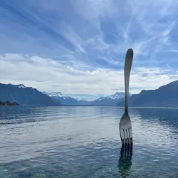 Charlie Chaplin Statue and Museum - Vevey