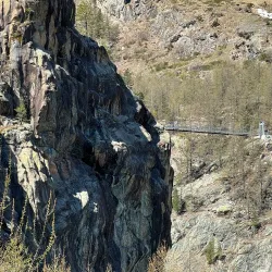 Zermatt-Furi Suspension Bridge - Zermatt