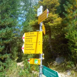 Zermatt-Furi Suspension Bridge - Zermatt