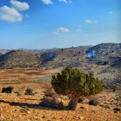 Nearby Qalamoun Mountains - 'irbin