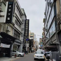 People enjoying the surroundings of Hsinchu city