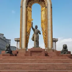 Somoni Statue - Dushanbe