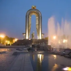 Somoni Statue - Dushanbe