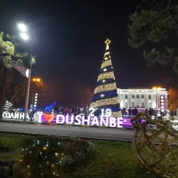 Somoni Statue - Dushanbe