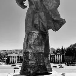 Somoni Statue - Dushanbe
