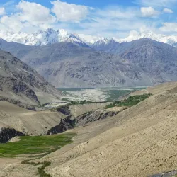 Nearby Pamir Mountains - Proletarsk