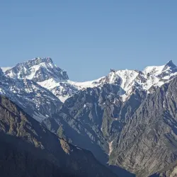 Nearby Pamir Mountains - Proletarsk