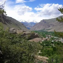 Nearby Pamir Mountains - Proletarsk