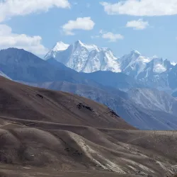 Nearby Pamir Mountains - Proletarsk