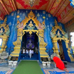 Wat Rong Suea Ten (Blue Temple) - Chiang Rai