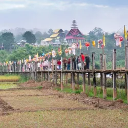 Su Tong Pae Bridge - Mae Hong Son
