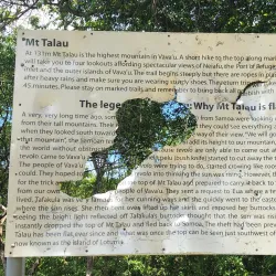 Mount Talau National Park - Vava'u