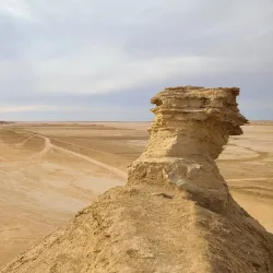 Ong Jemel (Camel's Neck) Rock Formation - Tozeur