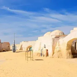 Ong Jemel (Camel's Neck) Rock Formation - Tozeur