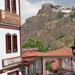 Hacı Bayram Mosque and Temple of Augustus - Ankara