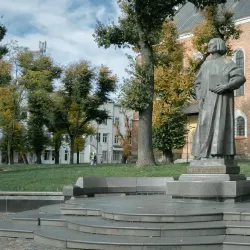 Monument to Yuriy Drohobych - Drohobych